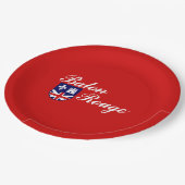 Vlag van Baton Rouge (Louisiana) Papieren Bordje (Gekanteld)