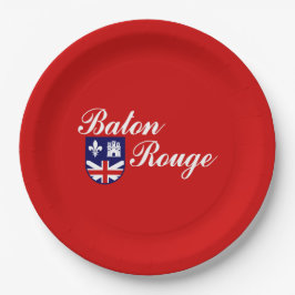 Vlag van Baton Rouge (Louisiana) Papieren Bordje