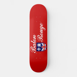 Vlag van Baton Rouge (Louisiana) Persoonlijk Skateboard
