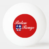 Vlag van Baton Rouge, Louisiana Ping-Pong Ball (Voorkant)