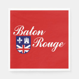 Vlag van Baton Rouge (Louisiana) Servet