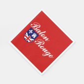 Vlag van Baton Rouge (Louisiana) Servet (Hoek)