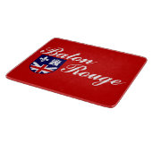 Vlag van Baton Rouge (Louisiana) Snijplank (Hoek)