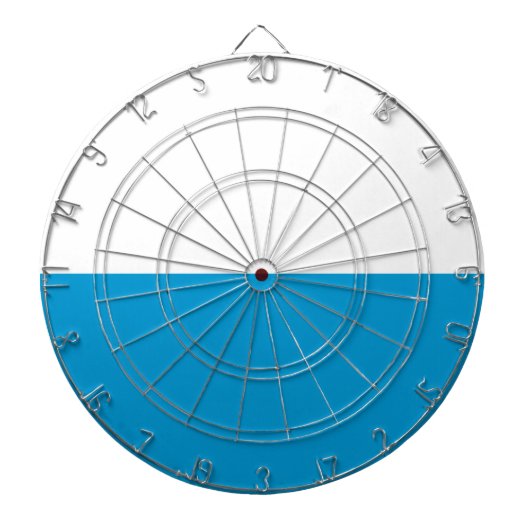 Vlag van Bavaria Dart Board Dartbord (Voorkant)