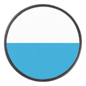 Vlag van Bavaria Hockey Puck (Voorkant)