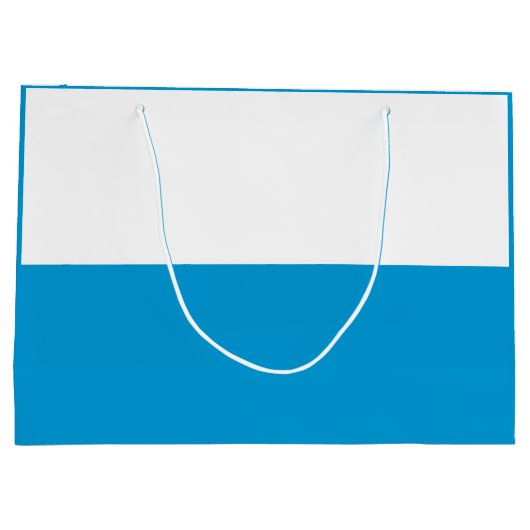 Vlag van Bavaria Large Gift Bag Groot Cadeauzakje (Achterkant)