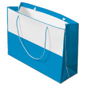 Vlag van Bavaria Large Gift Bag Groot Cadeauzakje (Achterkant Gekanteld)