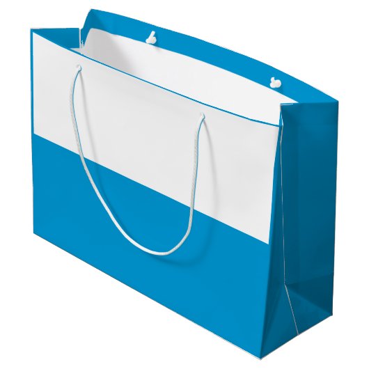 Vlag van Bavaria Large Gift Bag Groot Cadeauzakje (Achterkant Gekanteld)