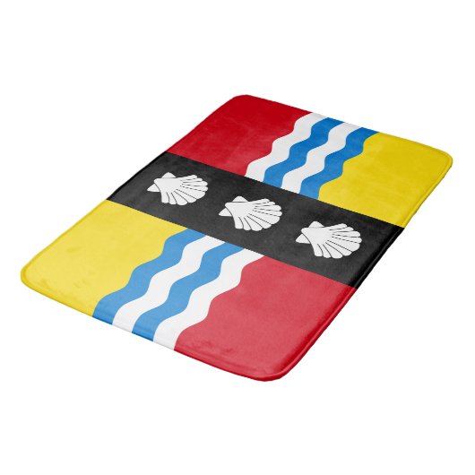 Vlag van Bedfordshire Bath Mat (Gekanteld)