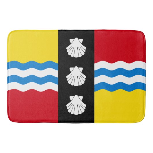 Vlag van Bedfordshire Bath Mat (Voorkant)