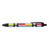 Vlag van Bedfordshire Black Ink Pen (Bovenkant)