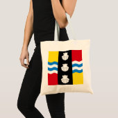 Vlag van Bedfordshire Canvas tas (Voorkant (product))