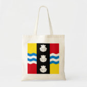 Vlag van Bedfordshire Canvas tas (Voorkant)