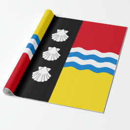 Vlag van Bedfordshire (County of England, Verenigd Cadeaupapier