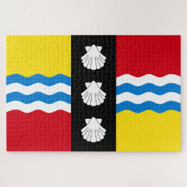 Vlag van Bedfordshire (County of England, Verenigd Legpuzzel