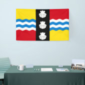 Vlag van Bedfordshire (County of England, Verenigd Spandoek (Beurs)