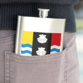 Vlag van Bedfordshire Flask Flacon (Voorbeeld)