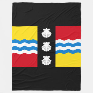 Vlag van Bedfordshire Fleece Blanket