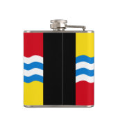 Vlag van Bedfordshire Hip Flask Heupfles (Achterkant)