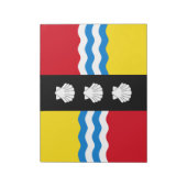 Vlag van Bedfordshire Notitieblok (Linkerzijde)
