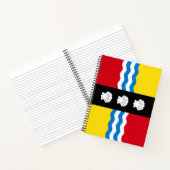 Vlag van Bedfordshire Notitieboek (Binnen)