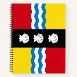 Vlag van Bedfordshire Notitieboek