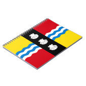 Vlag van Bedfordshire Notitieboek (Linkerzijde)