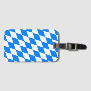 Vlag van Beieren Bagagelabel