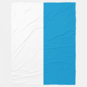 Vlag van Beieren (Duitse staat) Fleece Deken (Voorkant)