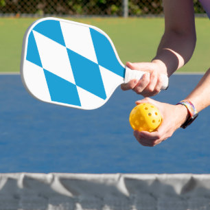 Vlag van Beieren, DUITSLAND Pickleball Paddle