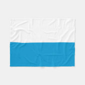 Vlag van Beieren Fleece Dekbed Deken (Voorkant (Horizontaal))
