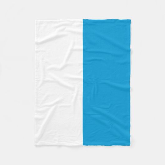 Vlag van Beieren Fleece Dekbed Deken (Voorkant)