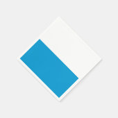 Vlag van Beieren servetten (Hoek)