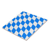 Vlag van Beieren Tegeltje (Zijkant)