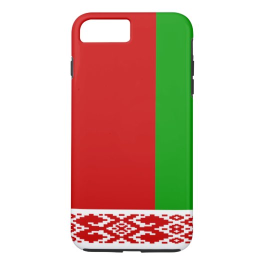 Vlag van Belarus Case-Mate iPhone Case (Achterkant)