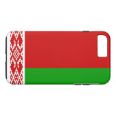 Vlag van Belarus Case-Mate iPhone Case (Achterkant (Horizontaal))