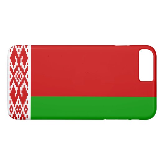 Vlag van Belarus Case-Mate iPhone Case (Achterkant (Horizontaal))