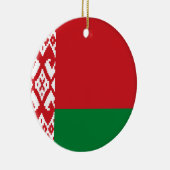 Vlag van Belarus Keramisch Ornament (Rechts)