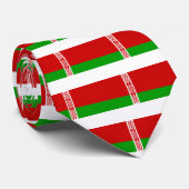 vlag van belarus stropdas (Opgerold)