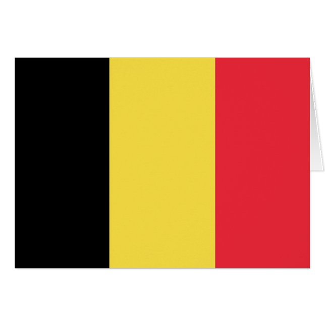 Vlag van België (Voorkant Horizontaal)
