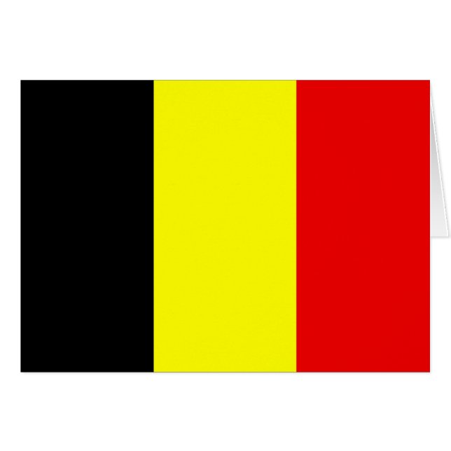 Vlag van België (Voorkant Horizontaal)