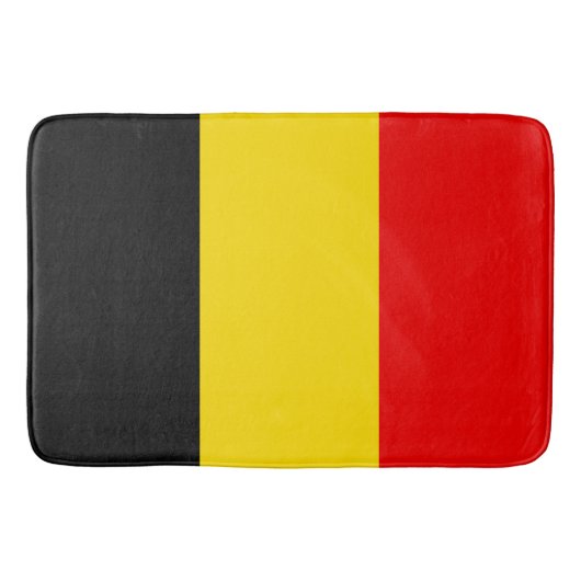 Vlag van België Badmat (Voorkant)