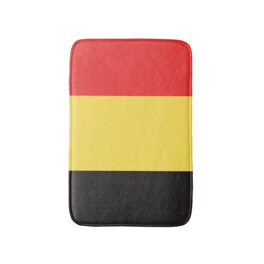 Vlag van België Badmat (Voorkant Verticaal)