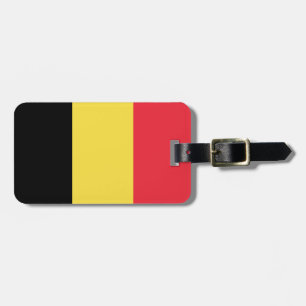 Vlag van België Bagagelabel