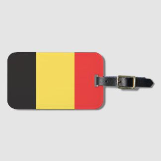 Vlag van België Bagagelabel