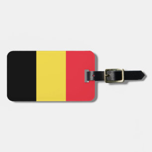Vlag van België Bagagelabel