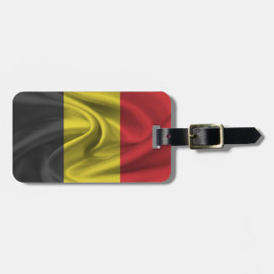Vlag van België Bagagelabel