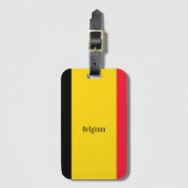 Vlag van België Bagagelabel (Voorkant (verticaal))
