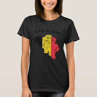 Vlag van België, België Overzicht, België Reizen,  T-shirt