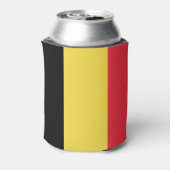 Vlag van België Blikjeskoeler (Blikje Achterkant)